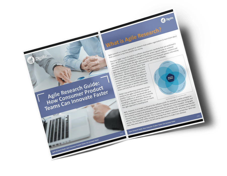 Digsite - Agile Research Guide - Mockup Digsite - Agile Research Guide - Mockup
