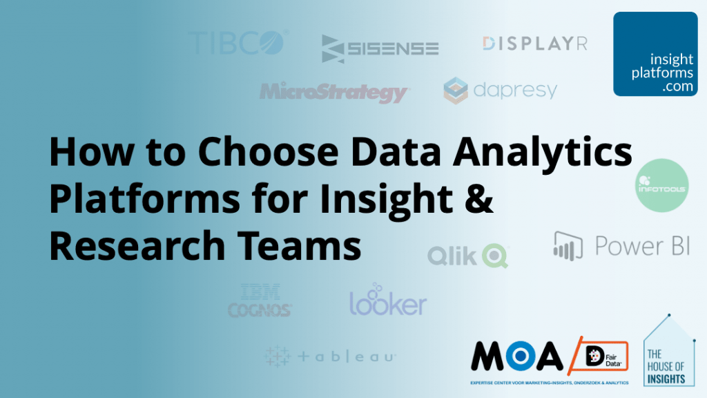 How to Choose Data Analytics Platforms - Insight Platforms