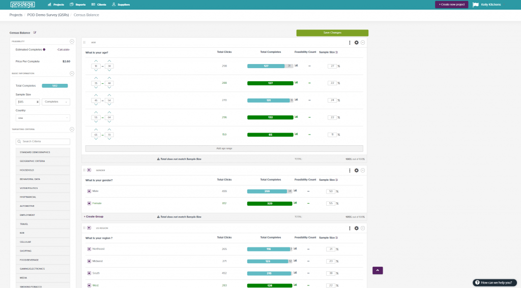 DIY Survey Research Software -Prodege Screenshot